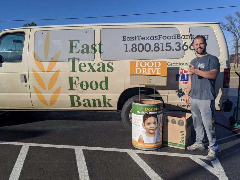 East Texas Food Bank Receives Holiday Necessities 