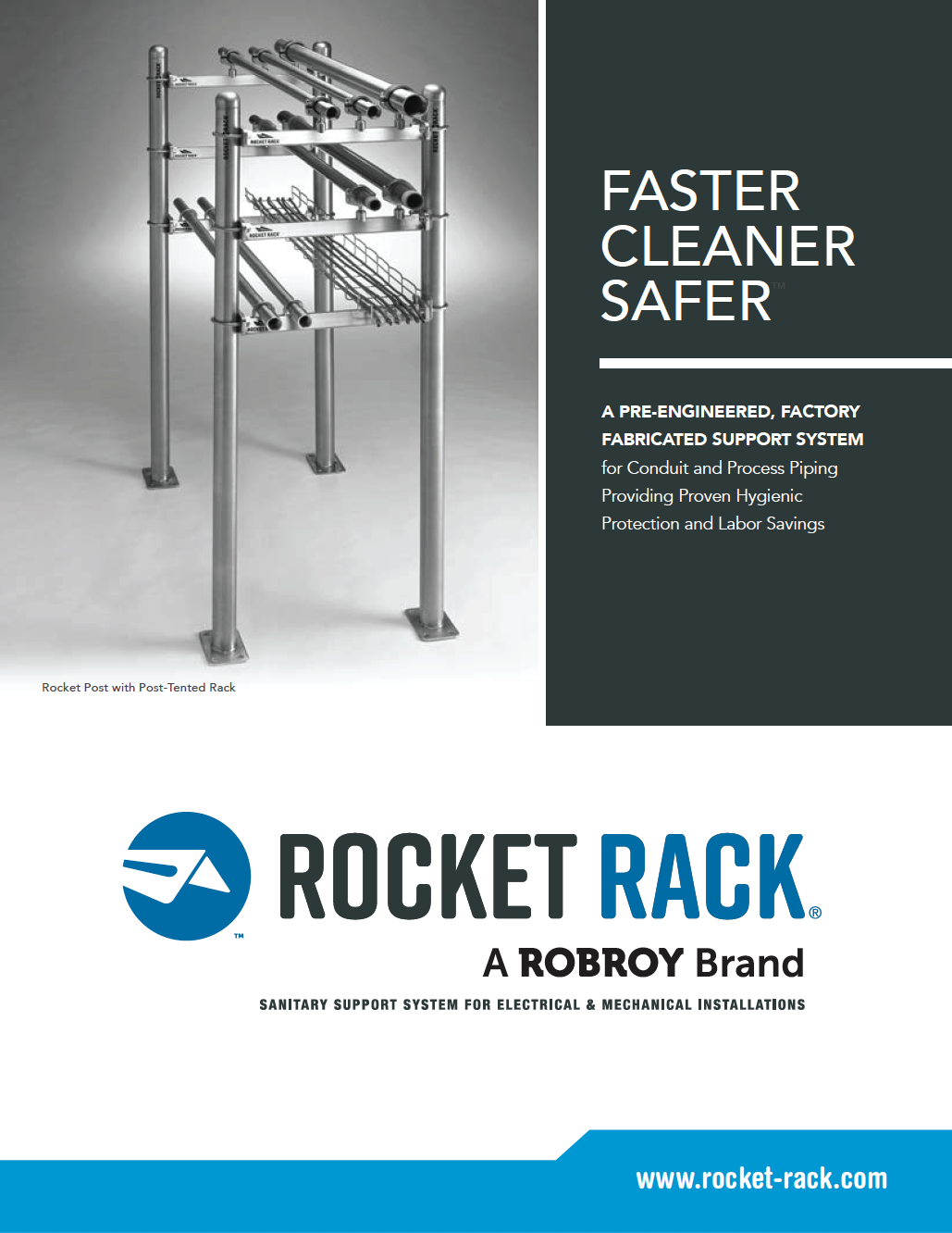 Rocket Rack Brochure cover