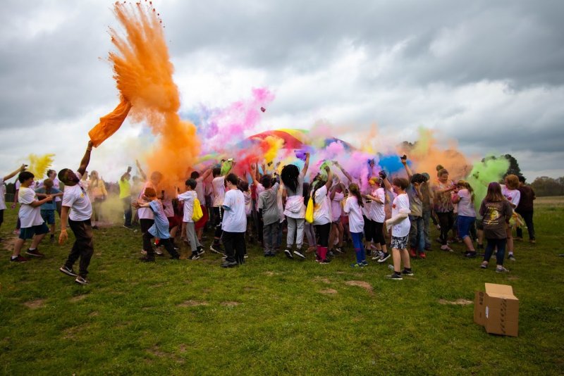 Gilmer Intermediate Color Run