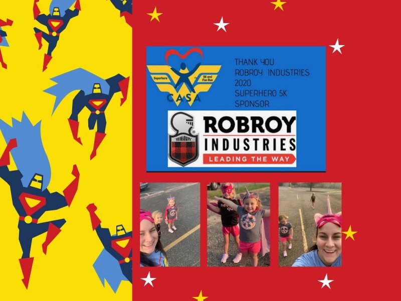 Robroy Raceway Division Participates in the East Texas CASA 5K and Fun Run