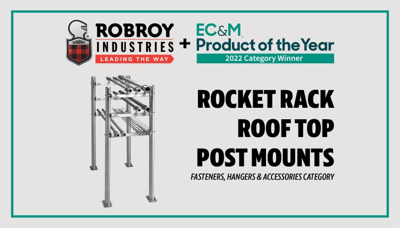 Rocket Rack EC&M Award Winner