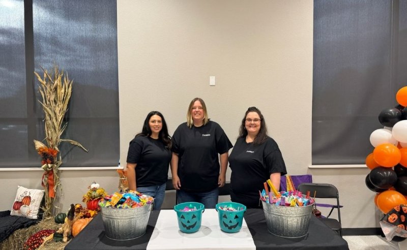 Robroy Industries Employees at The Annual Trunk or Treat in Gilmer, Texas