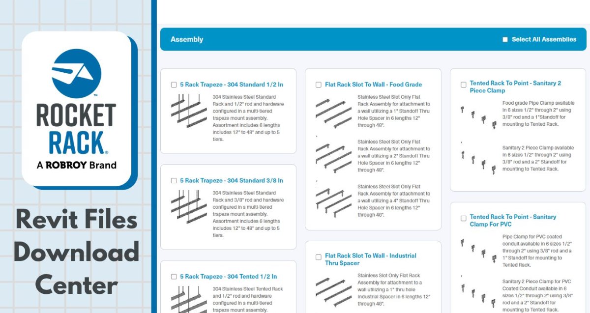 Robroy Industries Unveils New Revit Files Download Center to Enhance ...